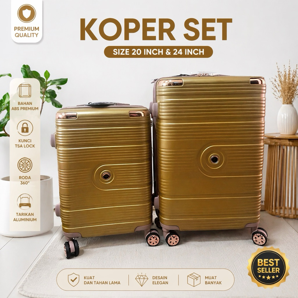 Travel Gate Premium by [GOFLEX LUGGAGE] Koper 20inci-24inci
