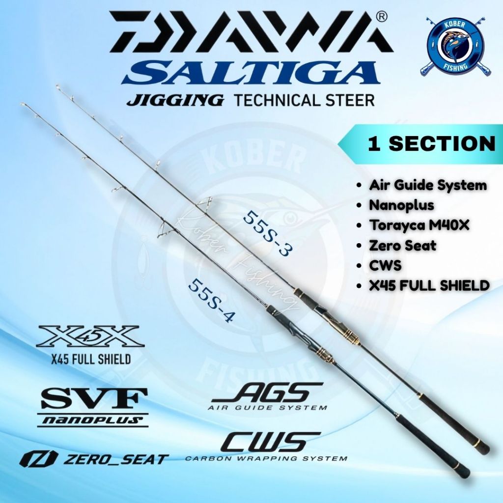 JORAN SPINNING DAIWA SALTIGA J TECHNICAL STEER