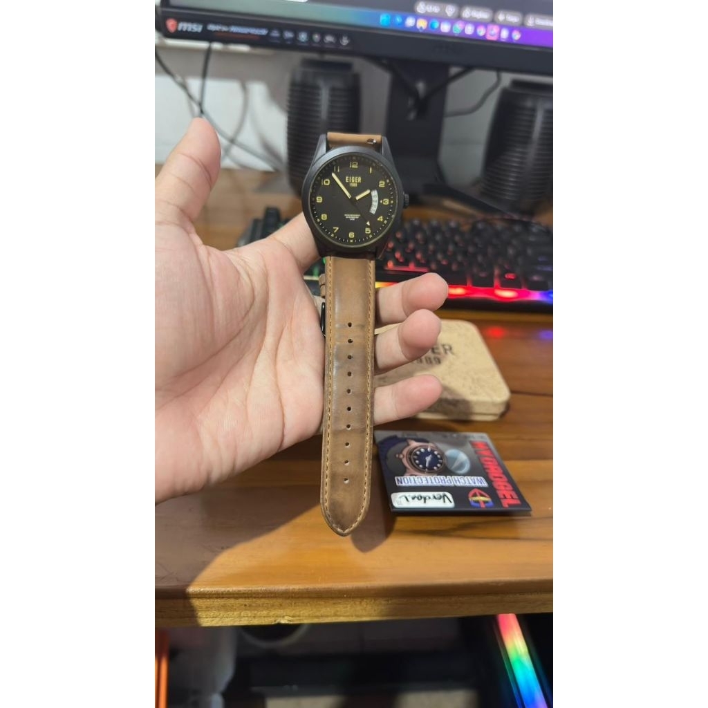 Jam tangan Eiger 1989 Verdon Law