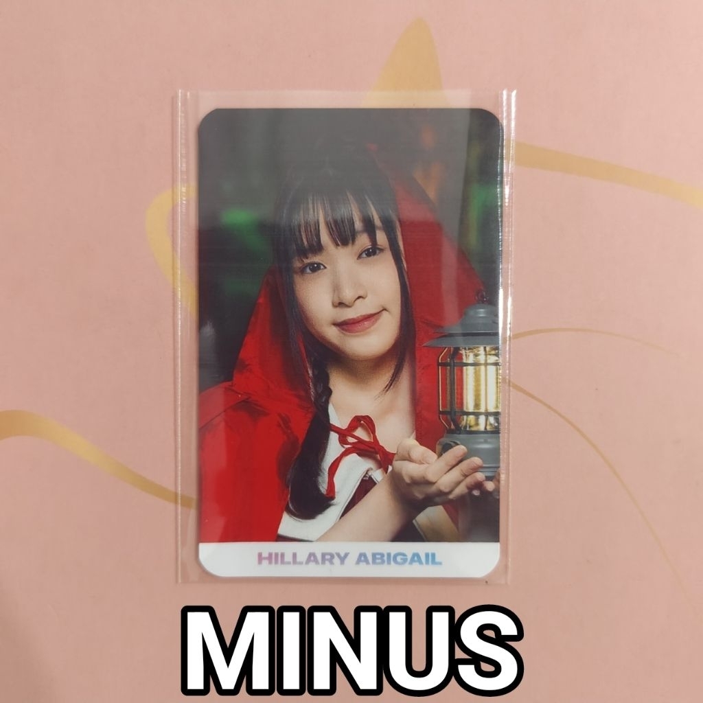 [MINUS] Photocard PC Official JKT48 Road To Sousenkyo 2024 RTS - Lily Hillary Abigail