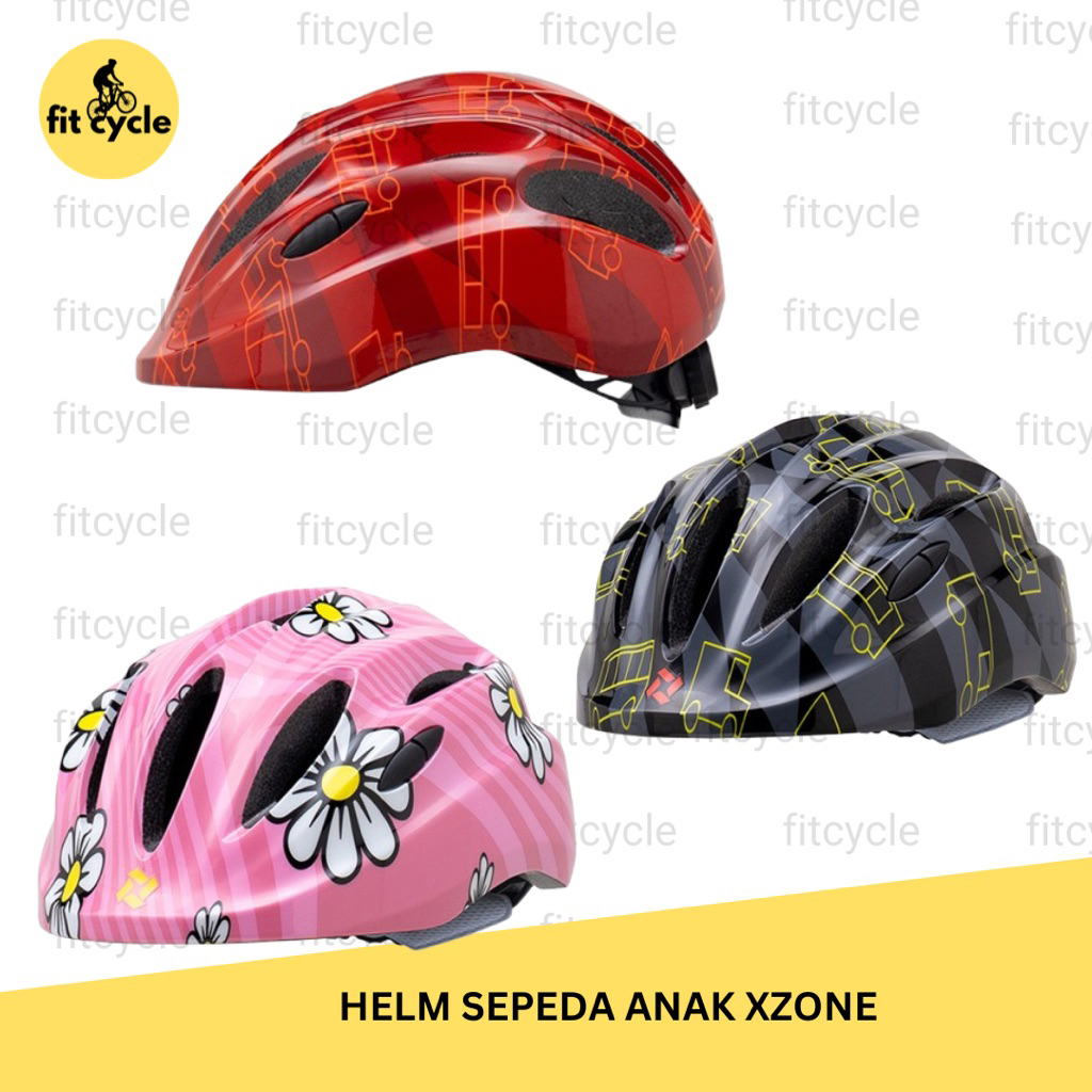 Helm sepeda anak Xzone kids bike helmet Xzone