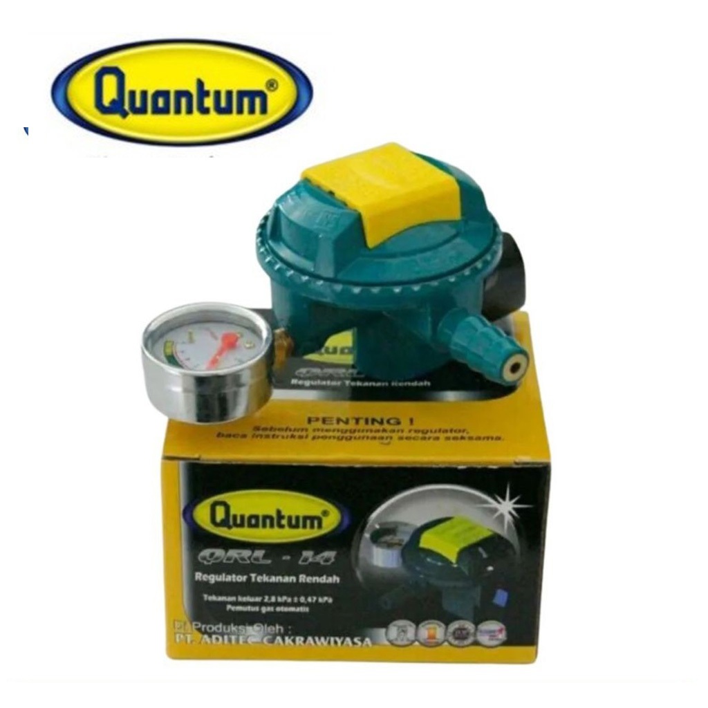 REGULATOR GAS QUANTUM QRL 14 KEPALA GAS QUANTUM QRL 14 ORIGINAL
