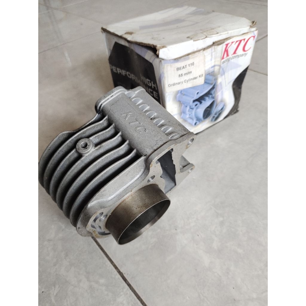 cylinder blok KTC beat Scoopy karbu 55mm 135cc second mulus