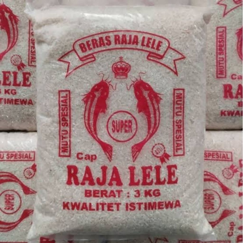 (INSTAN) beras raja lele 3kg