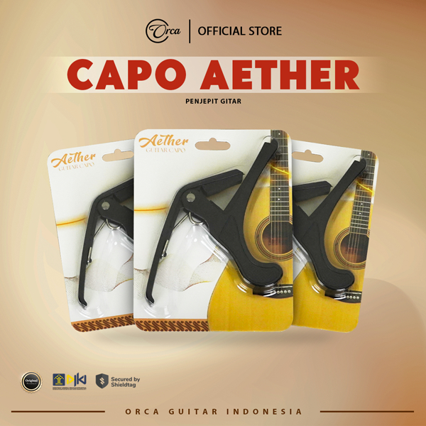 ORCA Capo / Kapo Penjepit Gitar Universal Aether