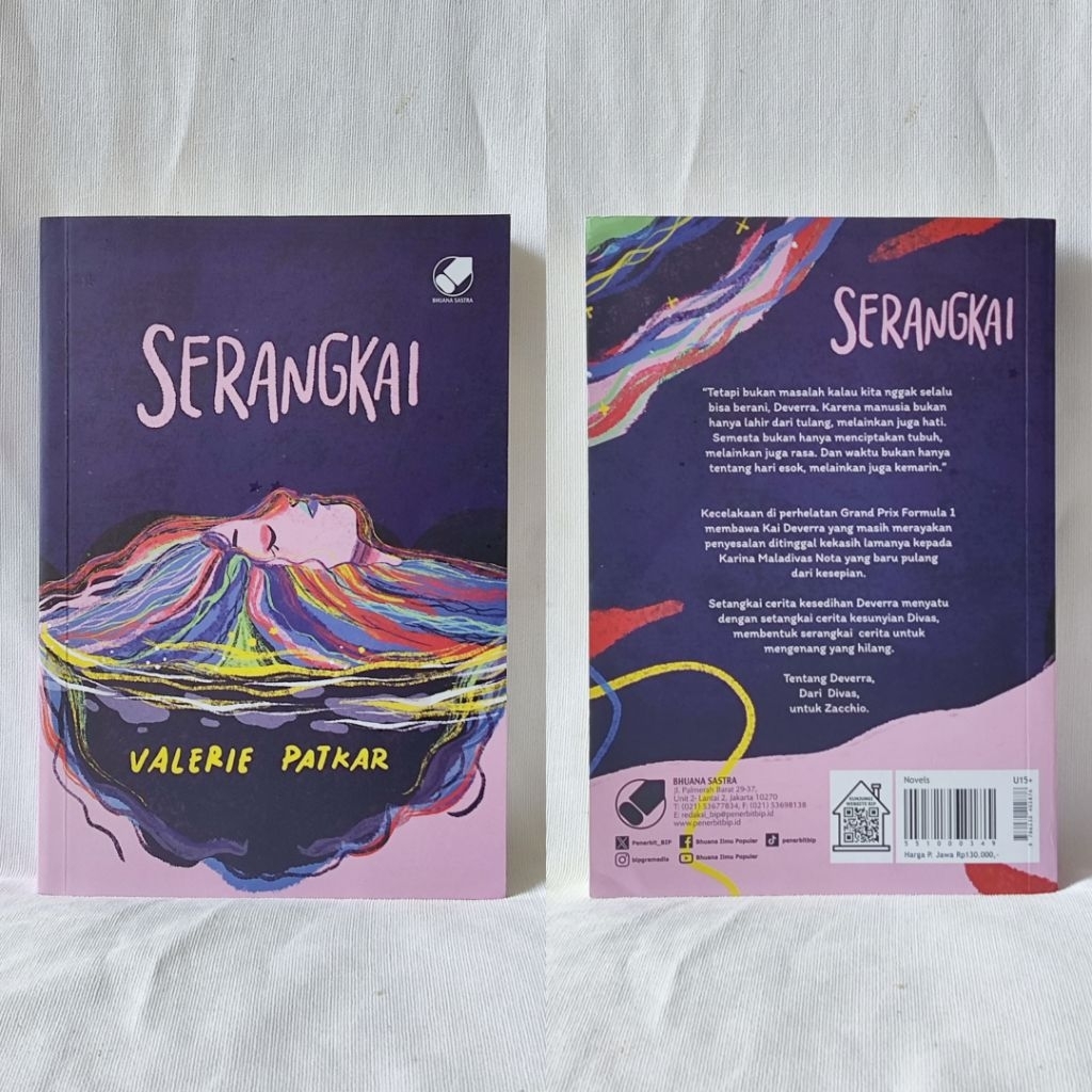 [PRELOVED] Novel Serangkai by Valerie Patkar (baca deskripsi)