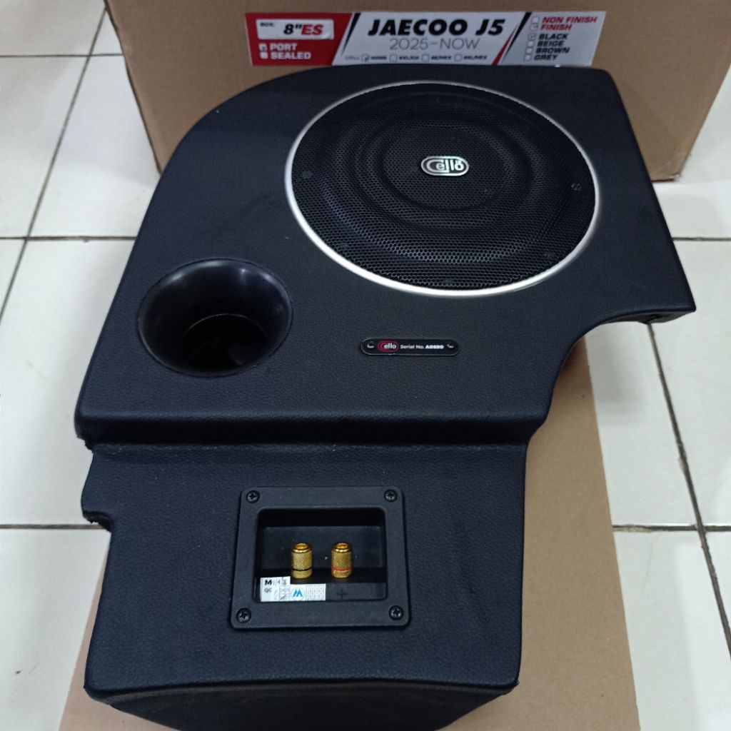 Subwoofer PNP Box Cello 8inch W8S Mobil Jaecoo J5