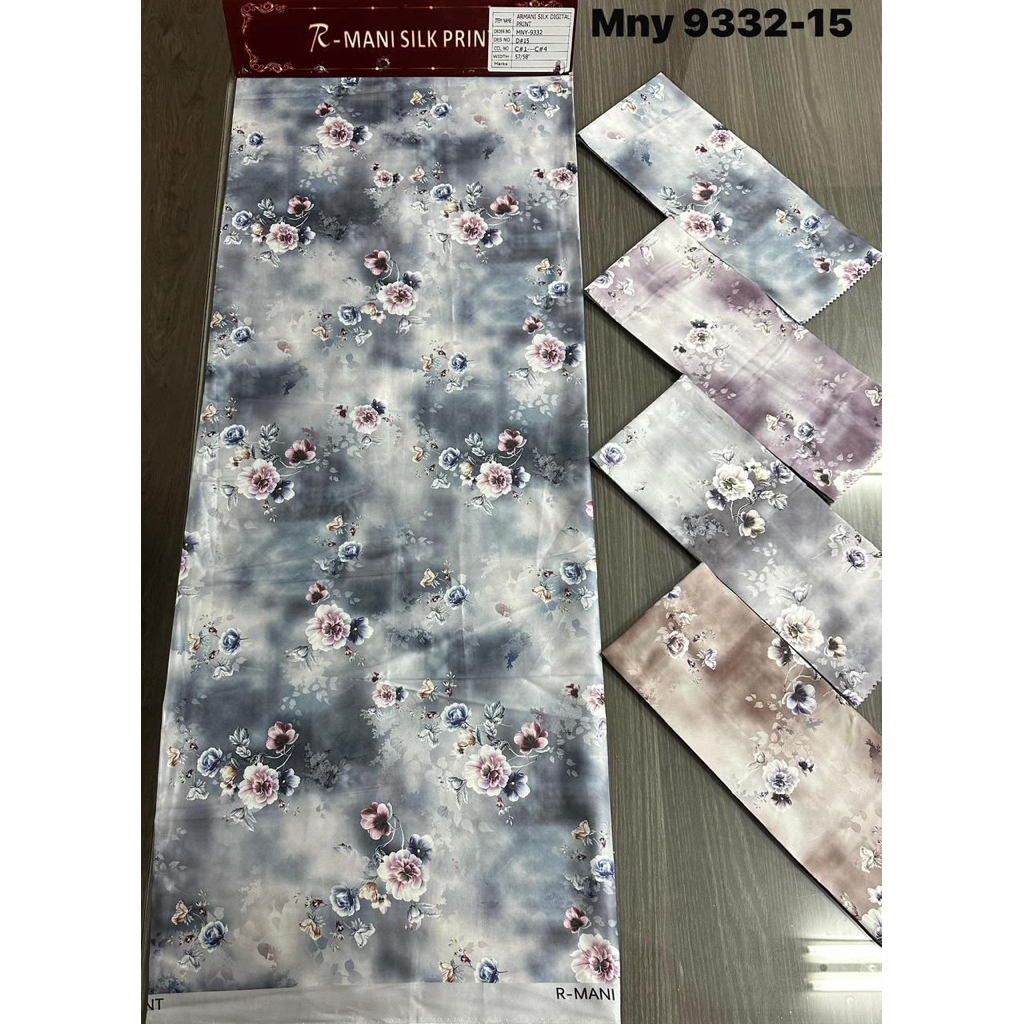 Armani Silk Premium 1 Roll Full Gulungan 50m – Kain Abaya Gamis Elegan Halus Jatuh Anti Kusut
