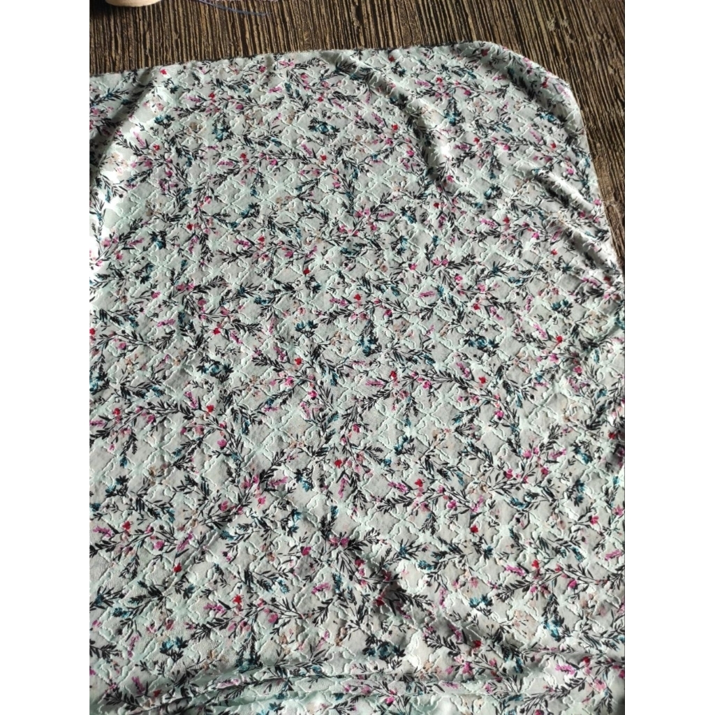 Kain Sifon Rubiya Motif // Sifon Jaguar // Sifon Motif Timbul