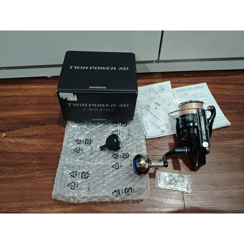 Reel Shimano Twin Power XD 2025 C5000XG second mulus