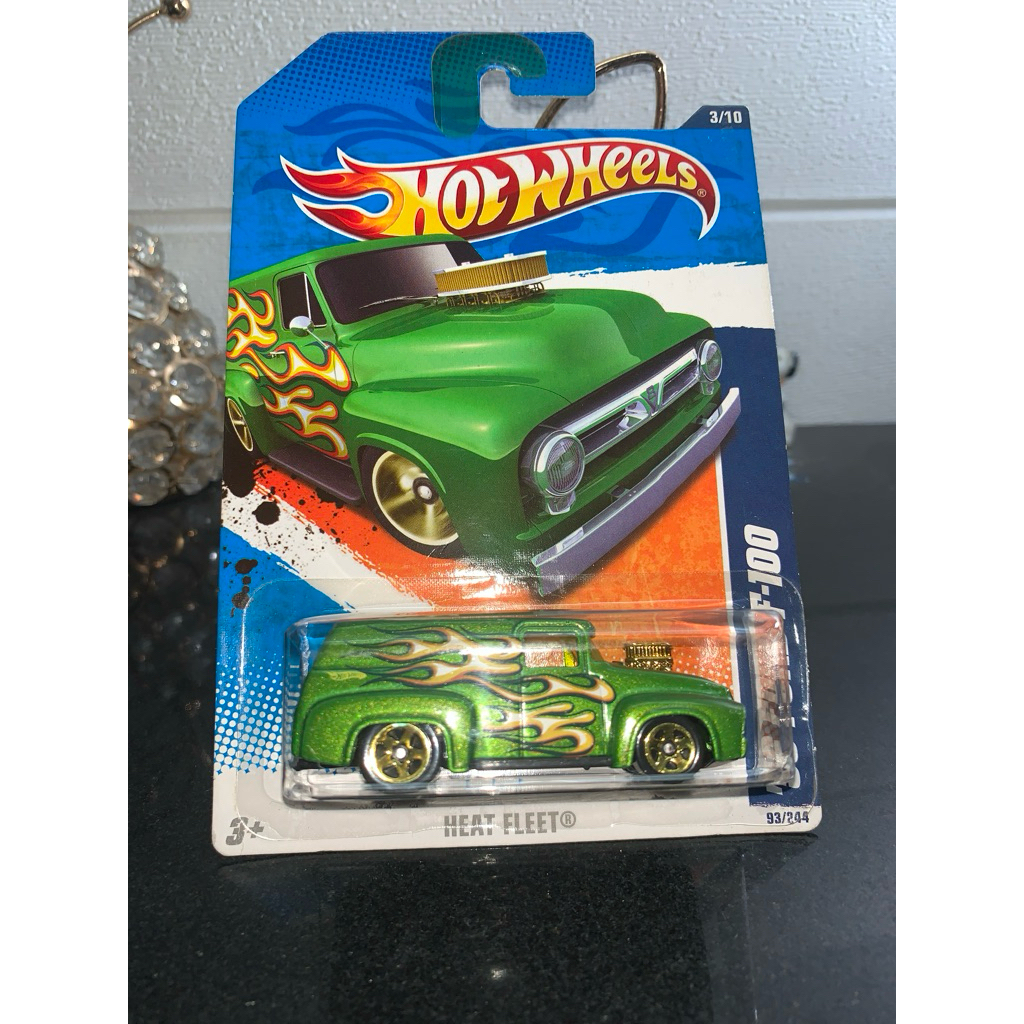 HOTWHEELS HEAT FLEET 56 FORD F100