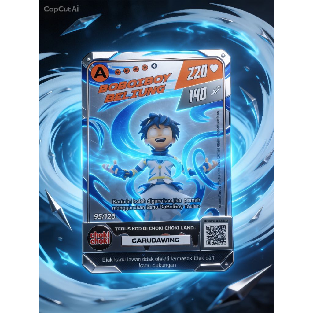 Kartu Choki Boboiboy Beliung