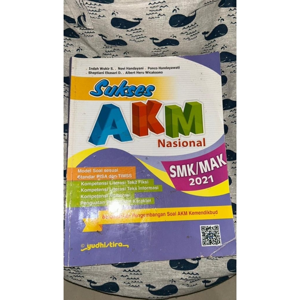Buku Bekas Sukses AKM Nasional SMK MAK 2021 | Yudhistira
