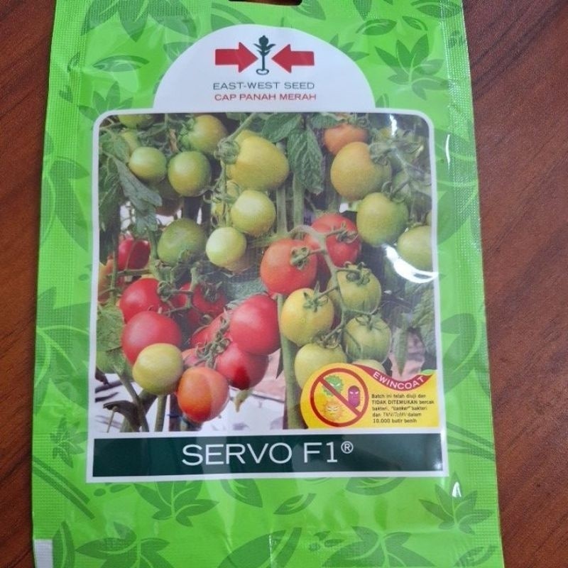 Benih Tomat SERVO F1 1750 Butir (Original) Cap Panah Merah / Bibit Tomat SERVO F1 1750 Biji Original