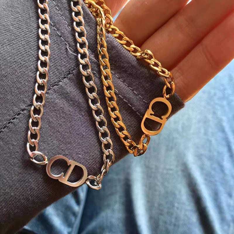 Set Perhiasan CD Rantai Sisik Naga - Kalung & Gelang Stainless Steel Anti Karat