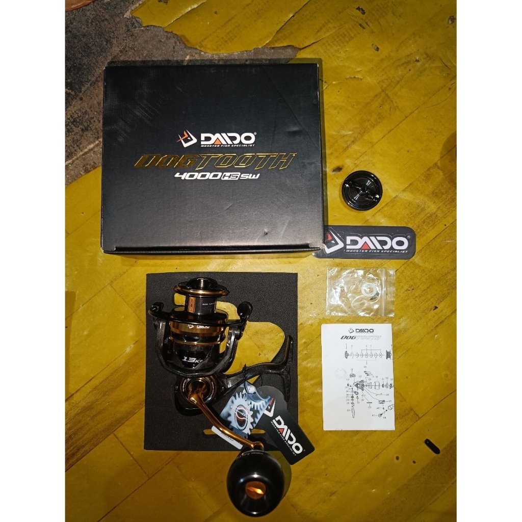 Reel Daido Dogtooth 4000 HSSW Second Like New