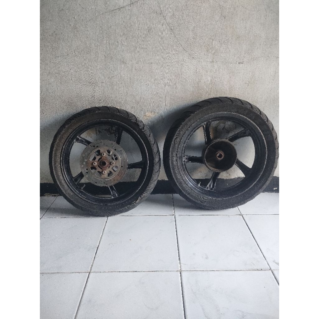 velg depan belakang Xeon GT 125 Mio M3 Fino 125 original