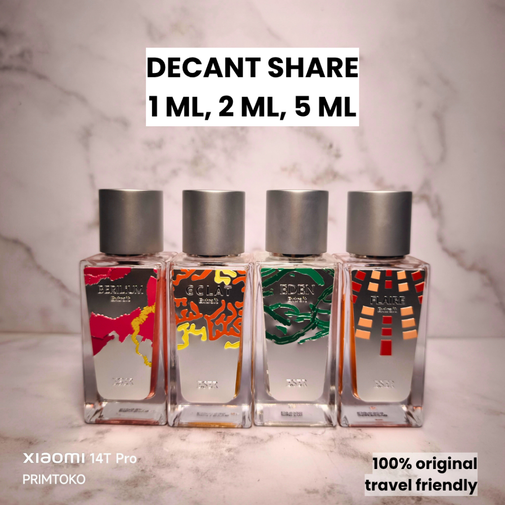 Decant Parfum Eser Elara Berilium Eclat Eden Flaire