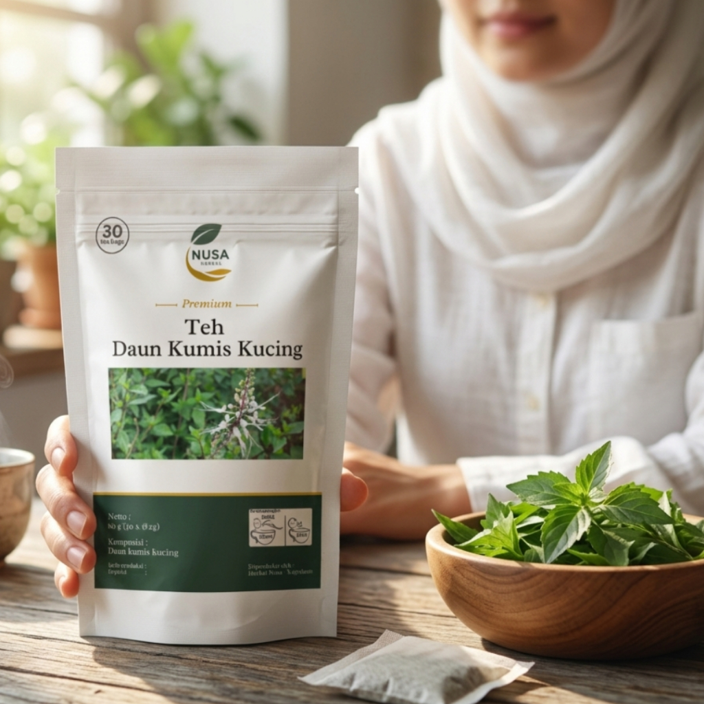 Teh Daun Kumis Kucing Original | Isi 30 Pcs