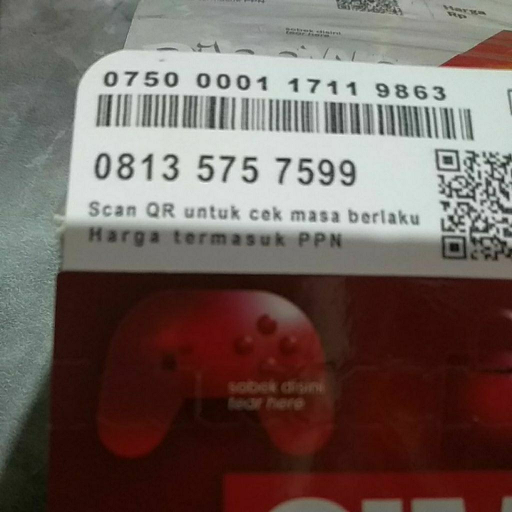 nomor cantik simpati 11 digit rapi 5757 599