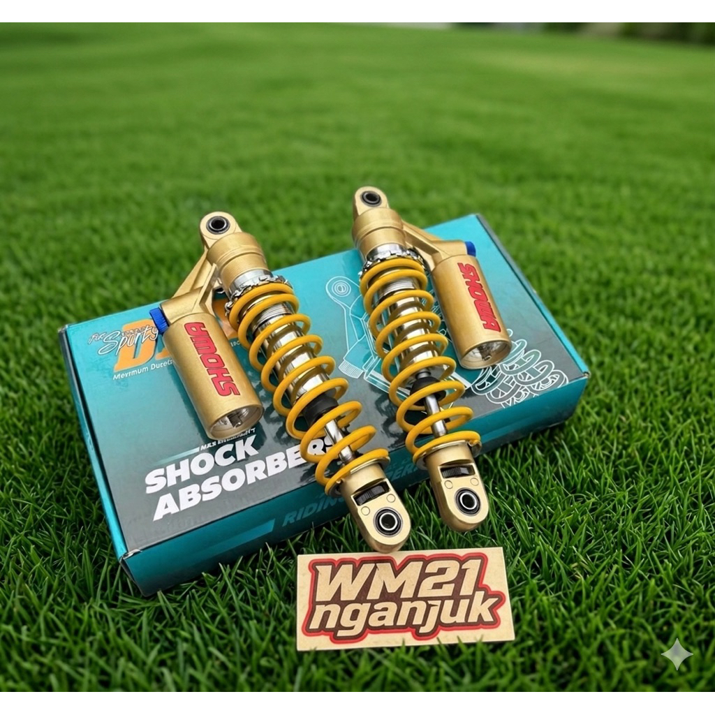 SHOCKBREAKER SHOWA IMPORT SPORT DAY 320MM Original Skok Belakang Motor Bebek CB GL MP Tiger RX King 