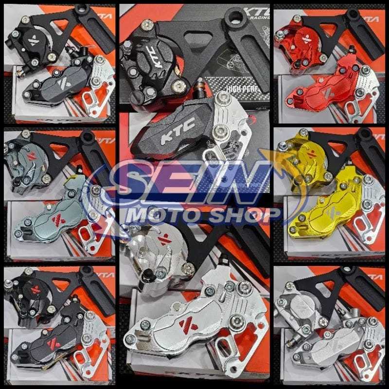Kaliper Ninja RR Depan Belakang 4p 2p Kaliper Belakang Arah Bawah KTC Kytaco Kaliper Ninja 150 RR