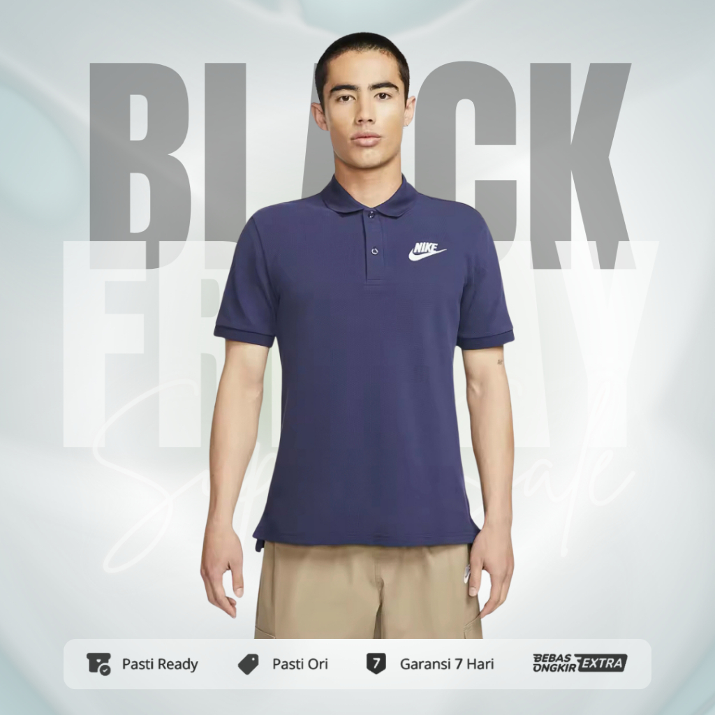 T-shirt Nike Men's Sportswear CE Matchup Pique Polo - Midnight Navy