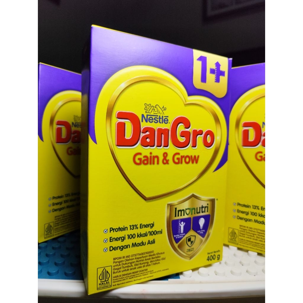 Dancow Gain and Gro Susu Tinggi Kalori Anak 1 tahun Keatas