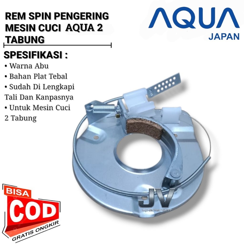 REM SPIN Pengering Mesin Cuci AQUA 2 Tabung | Rem Mesin Cuci Dinamo Spin AQUA