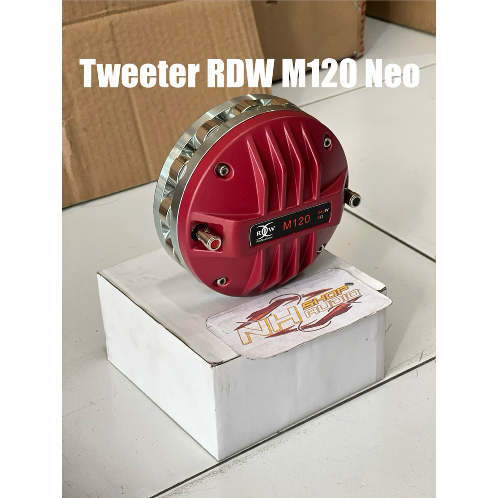 Driver Tweeter RDW M120 neodium Twiter RDW M 120 Original Coil 3 in Model Baut tweeter rdw m120 twee