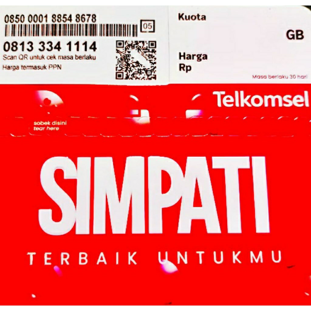 SIMPATI 11 DIGIT NOMOR CANTIK DOUBLE TRIPLE 3334 1114 1110 1112 1113 1115 1116 1117 1118 1119