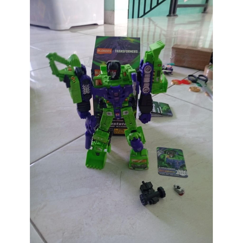Blokees Devastator Combining Komplit
