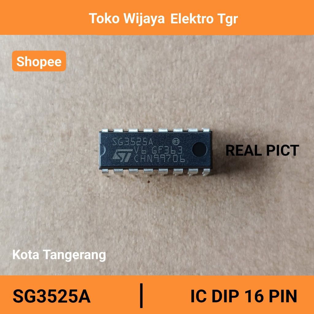 Mesin Las Sparepart | SG3525A IC Dip 16 Pin Modul Pwm