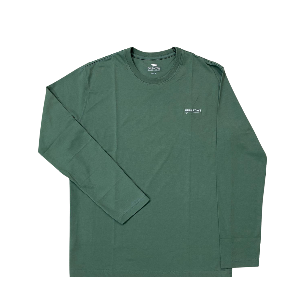 Kaos Gold Cows Katun Panjang Basic Polos