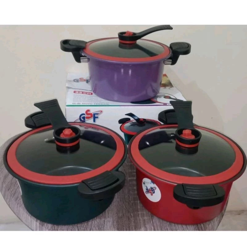Panci Presto Totipotent Pot / Panci Presto Viral 3.5 liter 5122 / Pressure Cooker Pot 22 cm