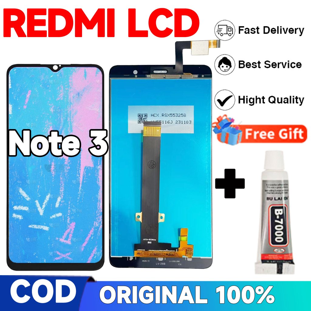 Original Lcd Touchscreen Xiaomi Redmi Note 3