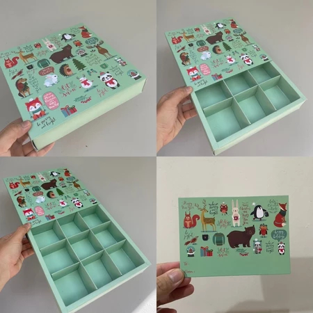 Box Kue Kering Packaging Hampers Natal