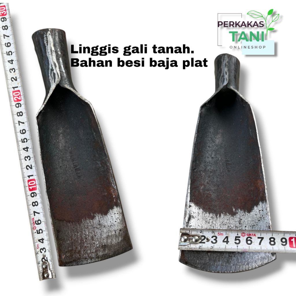 linggis gali tanah baja plat