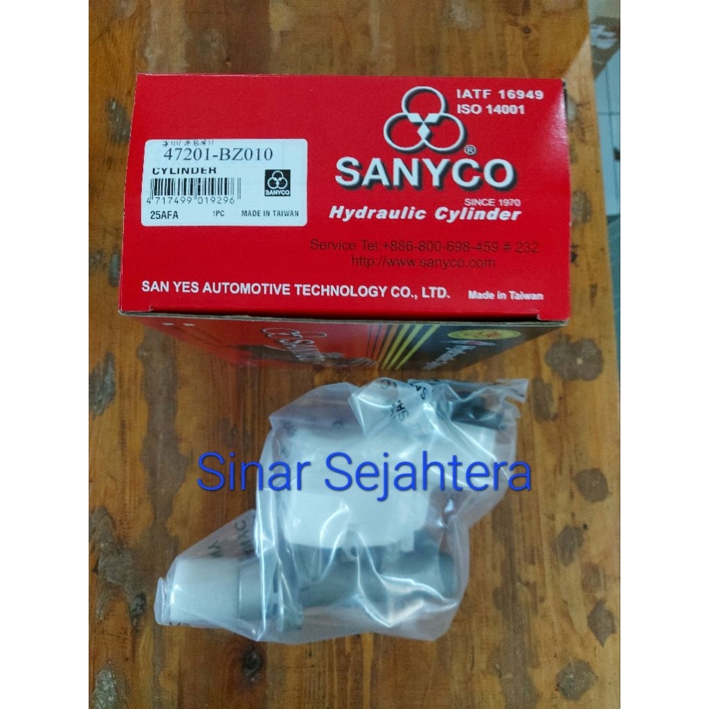 BM ASSY MASTER REM ATAS AVANZA SANYCO TAIWAN 47201-BZ010