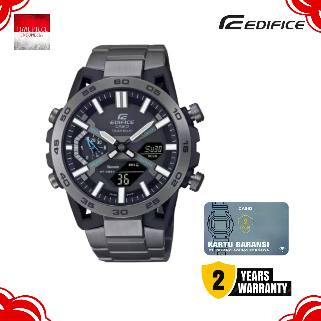 CASIO EDIFICE ECB-2000DC-1BDF / EDIFICE ECB2000DC-1B ORIGINAL & GARANSI