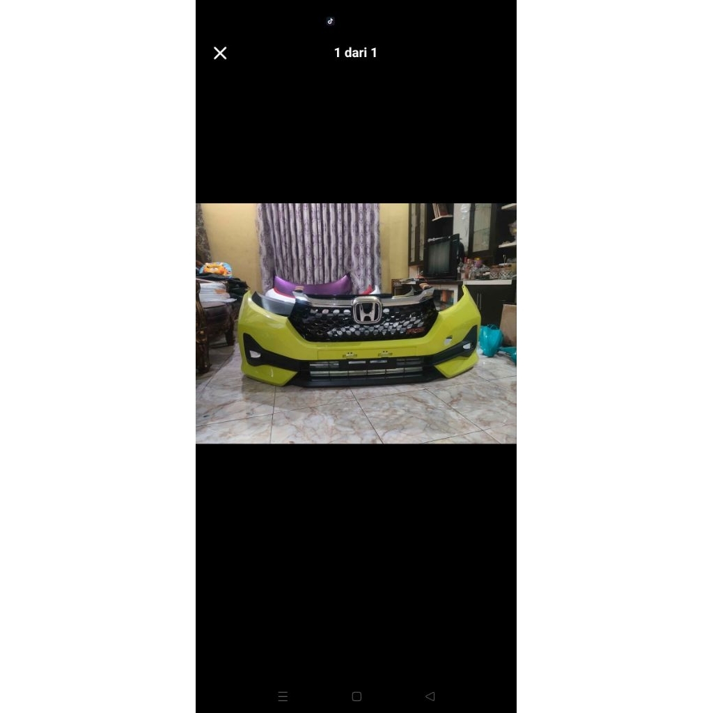 Bumper depan brio rs 2025 set