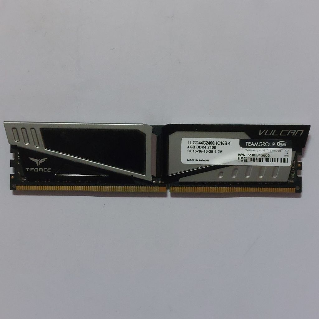 RAM PC DDR4 4 GB PC2400 TEAM GROUP T-FORCE VULCAN
