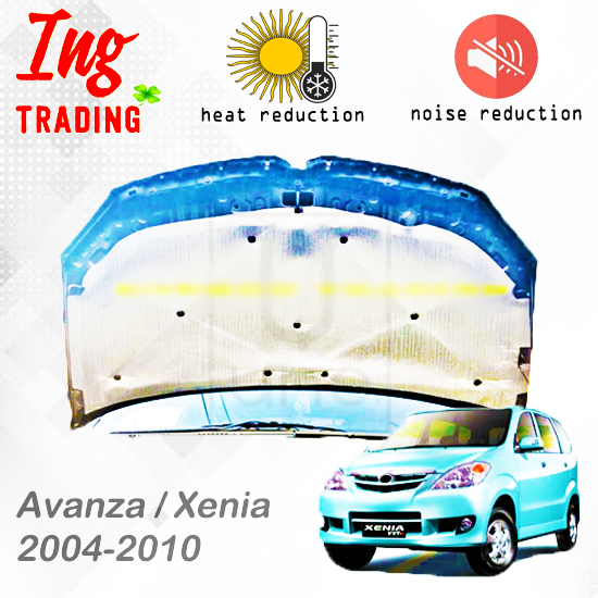 Peredam panas kap mesin mobil AVANZA / XENIA 2004-2010 full kap