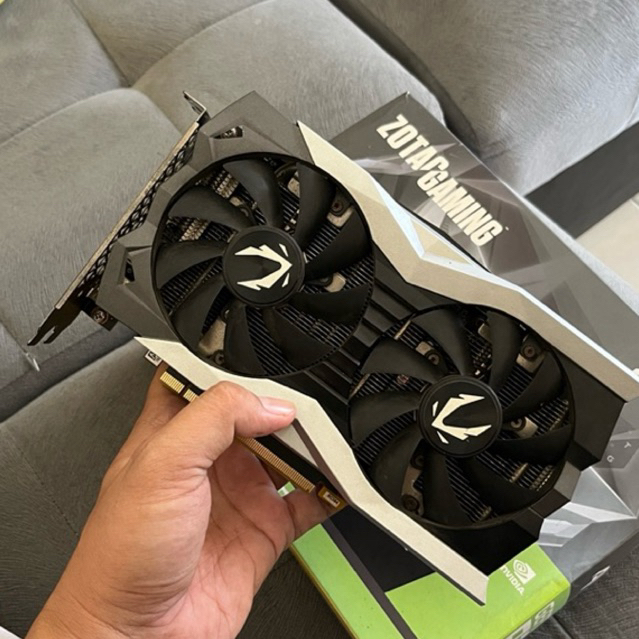 ZOTAC RTX 2060 6GB DDR6 192BIT NVIDIA VGA / RTX2060 6GB / Second bekas