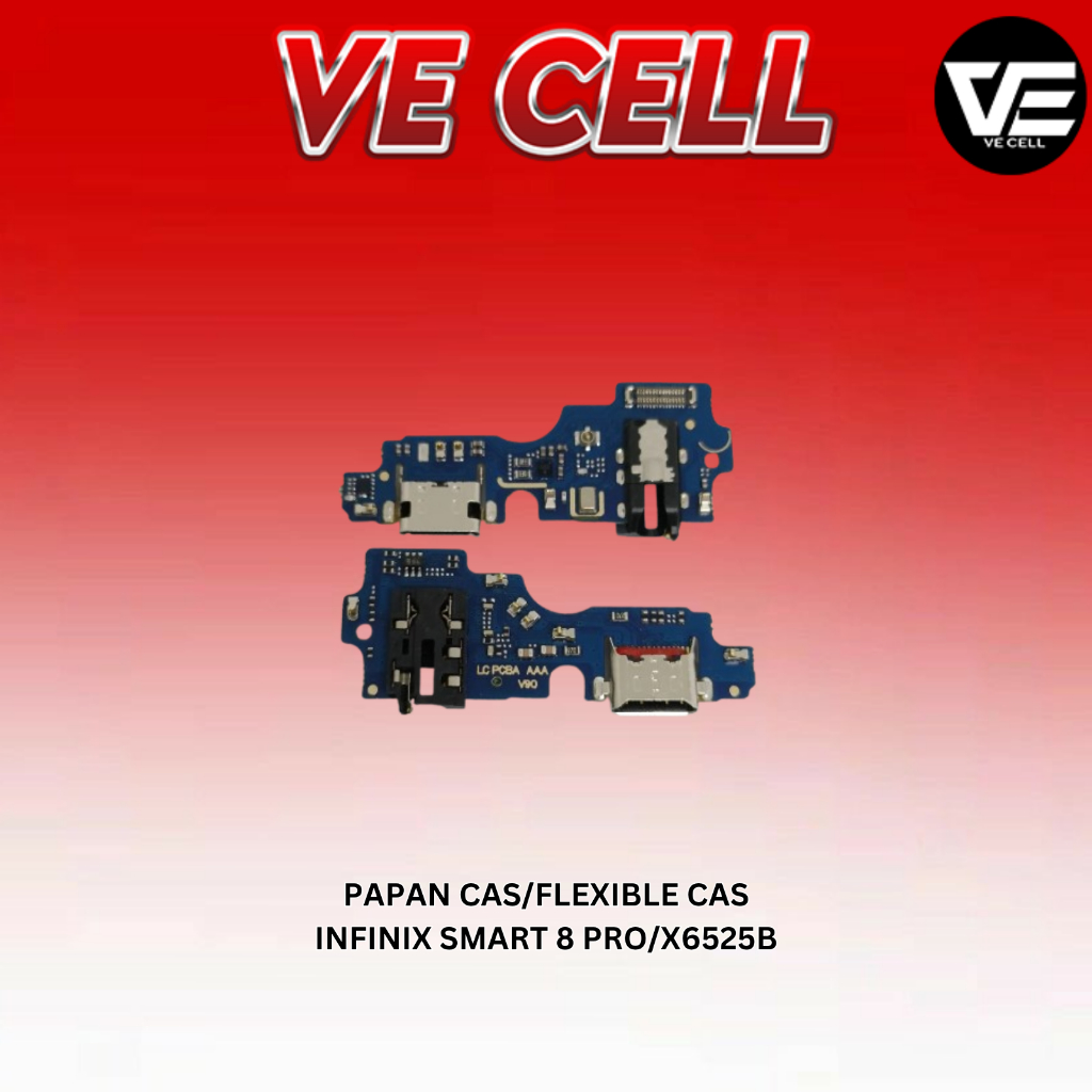 PAPAN CAS/UI BOARD CAS/FLEXIBEL CAS INFINIX SMART 8 PRO/X6525B