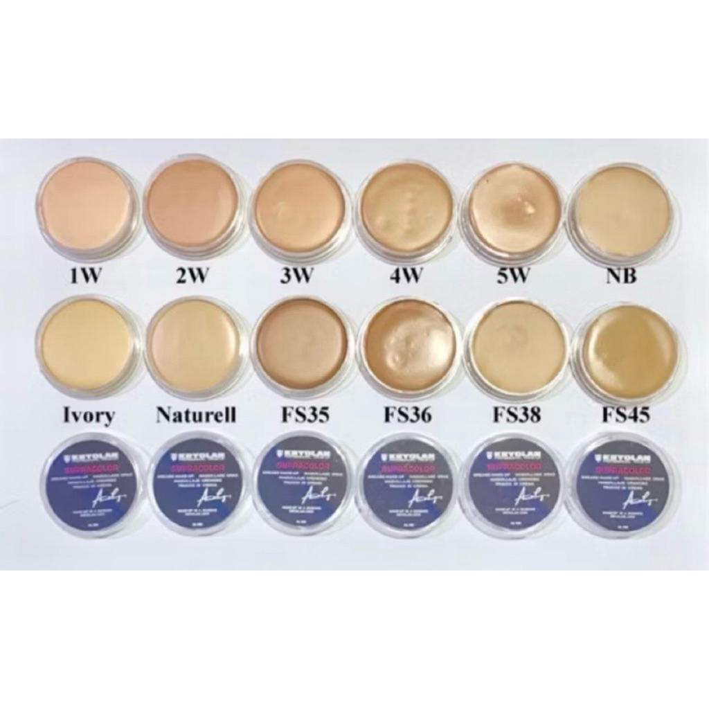 Mini kryolan Supracolor Foundation 8ml BPOM