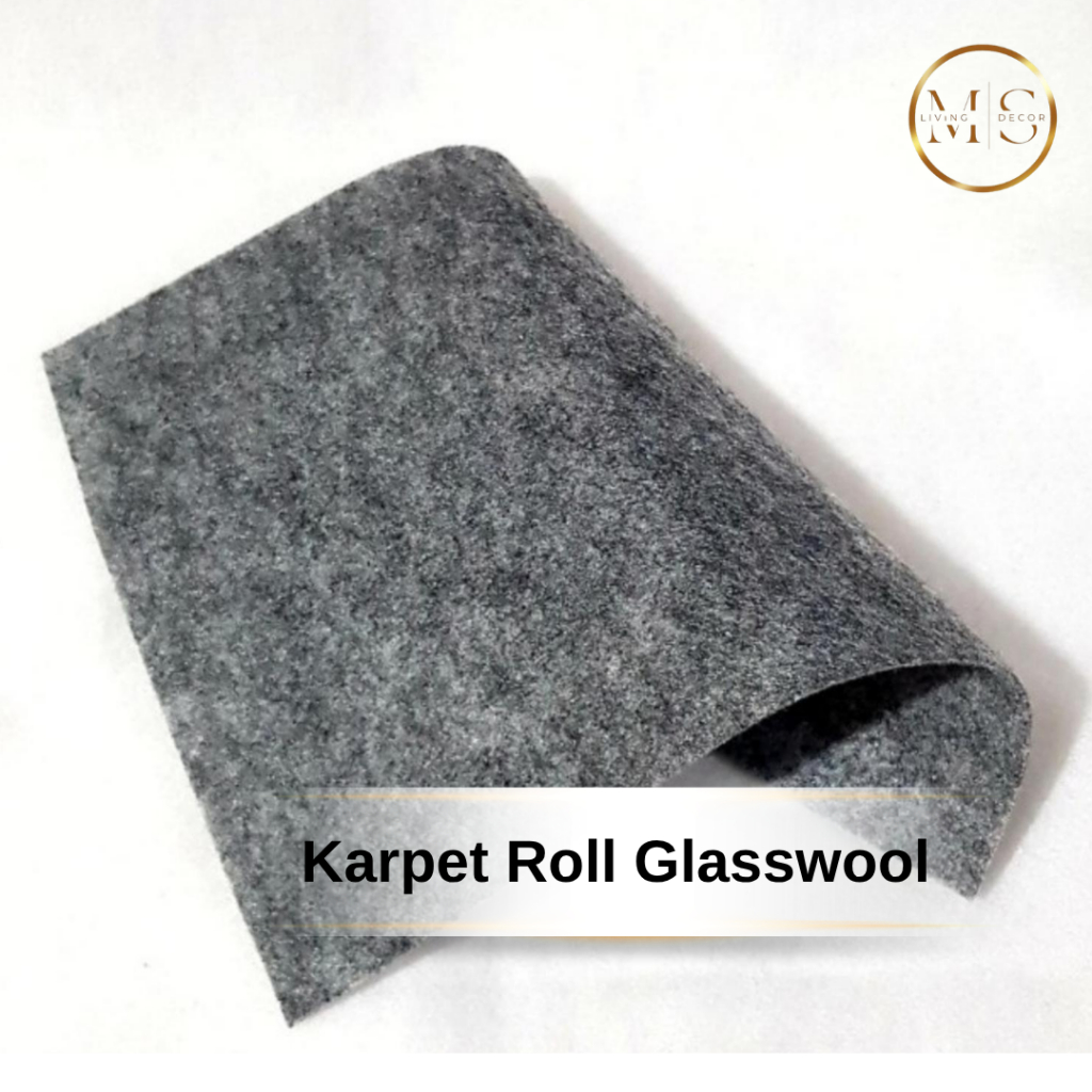 NEW KARPET PEREDAM SUARA GLASSWOOL TEBAL 7MM