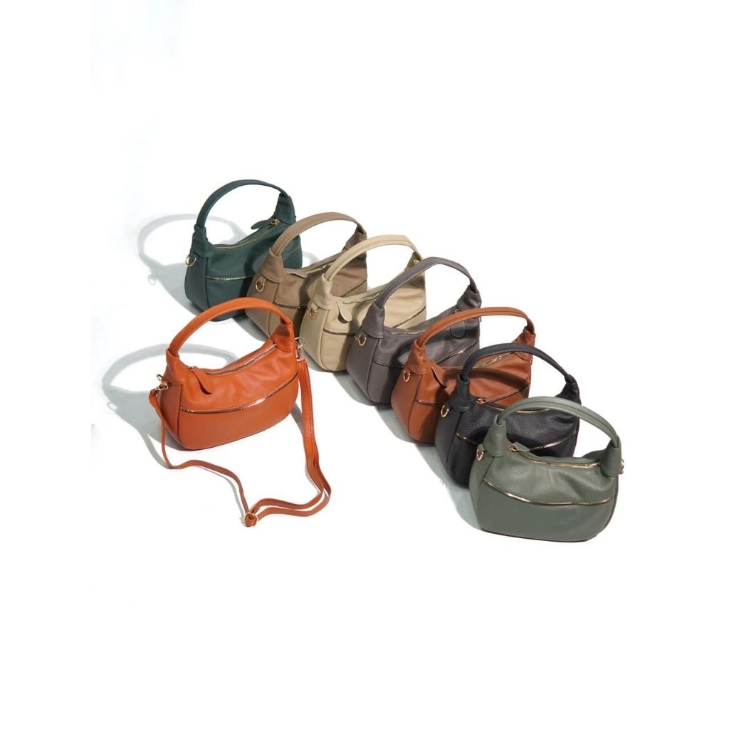TAS CEWEK DOUBLE TALI ASLI KULIT GARUT