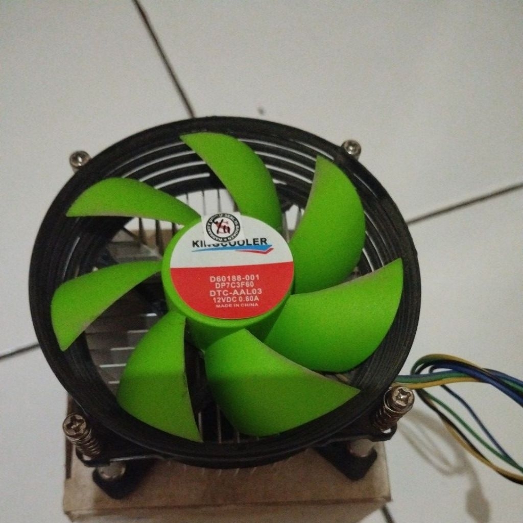 Fan motherboard Lga 775 second