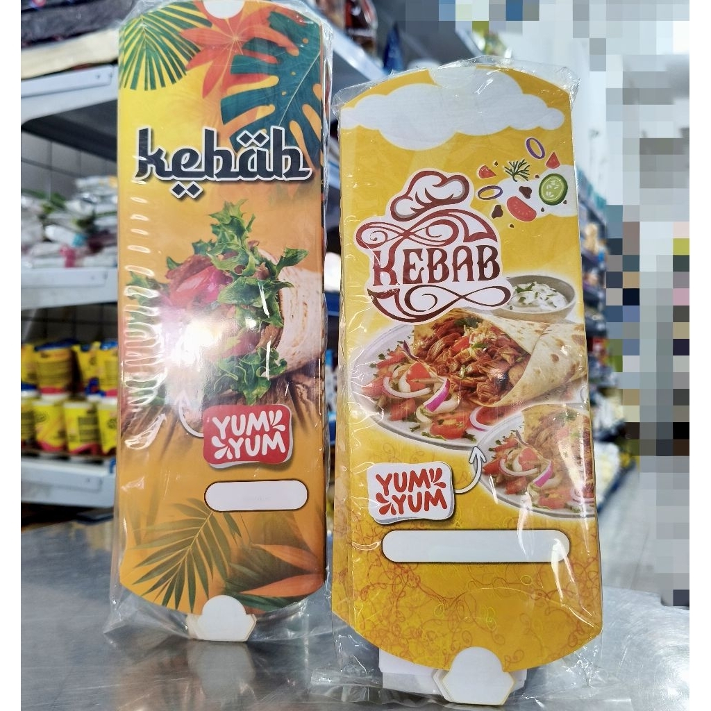 Bungkus Kebab isi 20set Besar, Kecil/Bungkus Kebab/Bungkus Tortila
